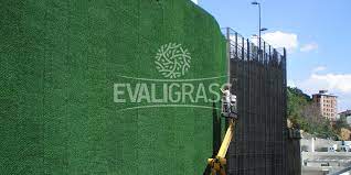 Artificial Grass On A Wall