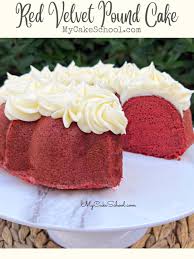 red velvet pound cake my cake