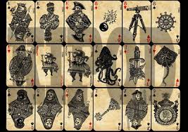 Check spelling or type a new query. Collectable Oldschool Pirate Tattoo Rare Playing Cards 160417271