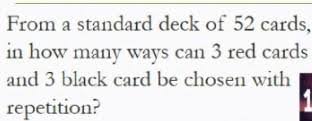 Since one of the red cards is also a queen, there are 16 cards that are either red or a queen. From A Standard Deck Of 52 Cards In How Many Ways Chegg Com