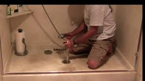 fixing a smelly shower you