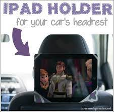 Diy Tablet Holder For Car Infarrantly