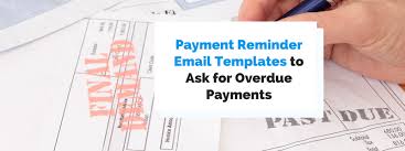7 payment reminder email templates for