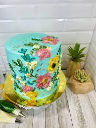 Palette Paint Ercream Cake