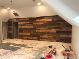 Rustic Shiplap Wall Reclaimed Wood Pine