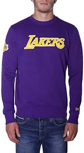 Let everyone know where your allegiance lies. New Era Los Angeles Lakers Pullover Team Apparel Crew