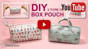diy easy box pouch 2 type