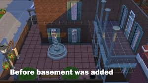terrain height changes when basement is