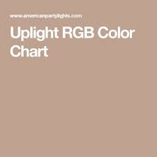 Uplight Color Chart Rpa Launch Party Chart Rgb Code Color