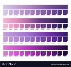 Ultra Violet Pantone Color Swatches Colors