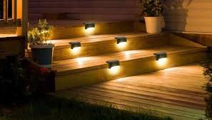2 4 Or 6 Solar Garden Decking Patio Lights