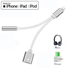 Lightning To 3 5 Mm Headphone Jack Adapter For Iphone 8 8plus 7 7plus And More Dongle Earphone Aux Lightning Headphone Adapter Splitter Audio Charge Connector Cable Support Ios 12 13 M10055 Walmart Com Walmart Com