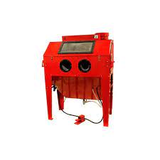 sandblast cabinet with accessories and