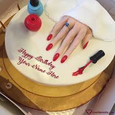 birthday nails art design cake ideas