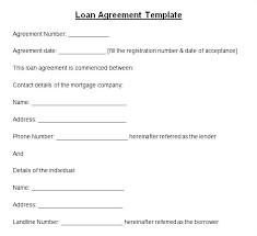 Simple Personal Loan Agreement Template Knowit Me