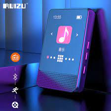 RUIZU Máy Nghe Nhạc MP3 M16 16GB 32GB HiFi Kim Loại Mini Xách Tay Walkman  Bluetooth