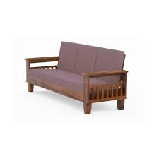 solid sheesham wood 3 seater sofa for