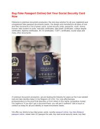 High quality replications with free proofs, fast shipping and satisfaction guaranteed. Buy Fake Passport Online Get Your Social Security Card Now By John Smith Issuu