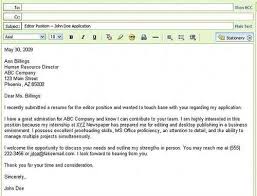 Awesome Collection of Format For Sending A Cover Letter Via Email With  Additional Description Reganvelasco Com