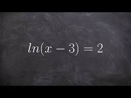 Solving An Natural Logarithmic Equation