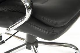 leather faced executive office chair