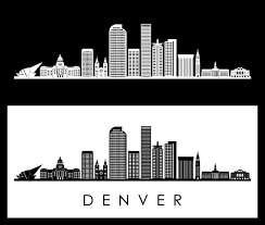 Denver Colorado Usa Skyline City