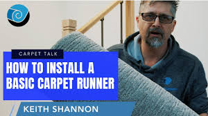 how to install a basic carpet runner