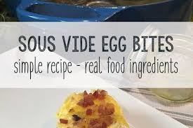 Sous Vide Egg Bites Recipe Make Them At Home Keto Friendly