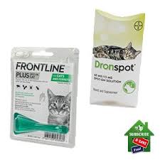 dronspot spot on cat worming treatment