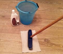 cleaning of wooden floors