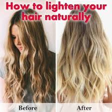 Rather than using chemicals for hair dyeing works, learn how to lighten hair naturally with these 6 methods. How To Lighten Hair Naturally Going Evergreen How To Lighten Hair Lighten Hair Naturally Natural Hair Styles
