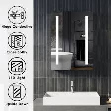 Bathroom Storage Cabinets Led Mirror