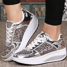 Choose from contactless same day delivery, drive up and more. Fashion Women S Ladies Wedges Sneakers Sequins Shake Shoes Girls Sport Shoes Uk Sizei Price From Jumia In Nigeria Yaoota