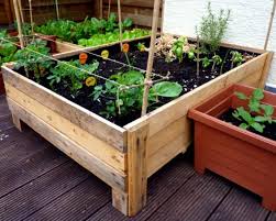 Container Garden Box From Pallets