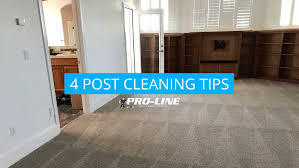 4 post carpet cleaning tips pro line