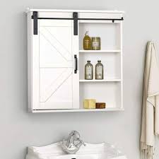 Bathroom Wall Cabinet With Sliding