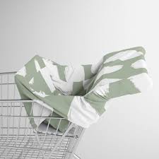 Sage Green Grocery Cart Cover Light