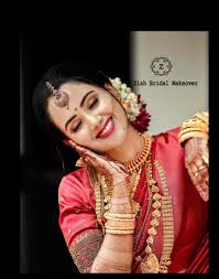 ziah bridal makeover in thrissur city