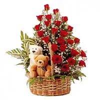 send rakhi gifts to hyderabad flowers