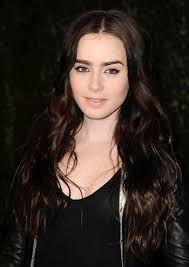 lily collins with no makeup