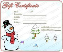 20 Christmas Gift Certificate Templates Word Pdf Psd Free