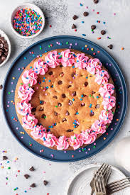 Easy Chocolate Chip Cookie Cake Life