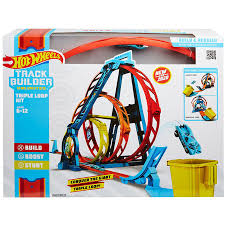 Buy products such as hot wheels track builder triple loop kit at walmart and save. Hot Wheels Track Builder Unlimited Triple Loop Kit Big W