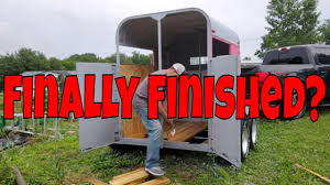 replacing the floor in a horse trailer