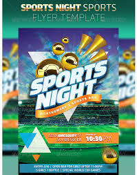Soccer Night Sports Flyer Template Party Flyer Templates For Clubs