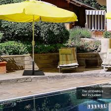 Steel Square Patio Umbrella Base