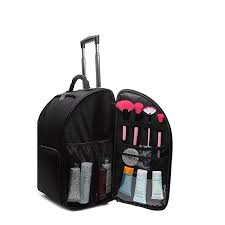 cosmetic case makeup artist train case