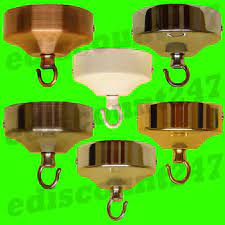 Solid Ceiling Rose Light Fitting Plate