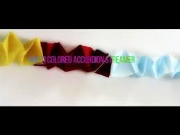 diy accordion streamers how to decorate