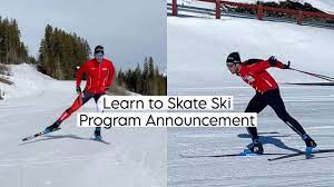 learn to skate ski video program you